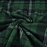 Bedruckte Polar Kariert Grün