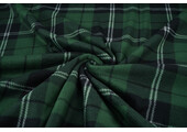 Printed Polar Checkered Green
