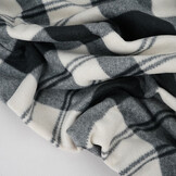 Bedruckte Polar Off-White - Grau