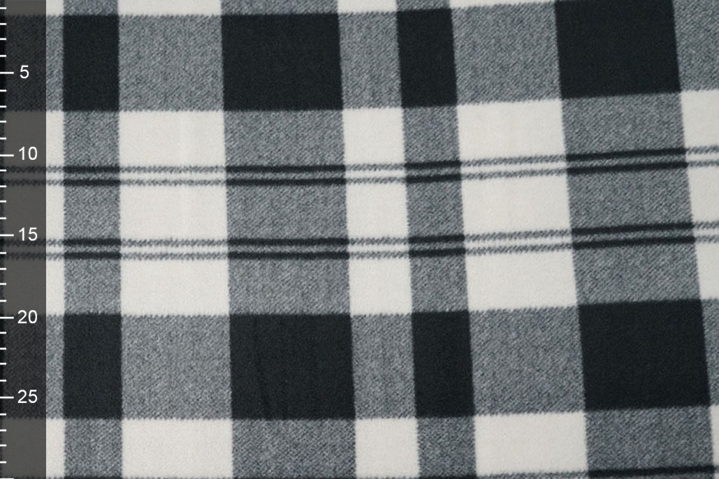 Bedruckte Polar Off-White - Grau