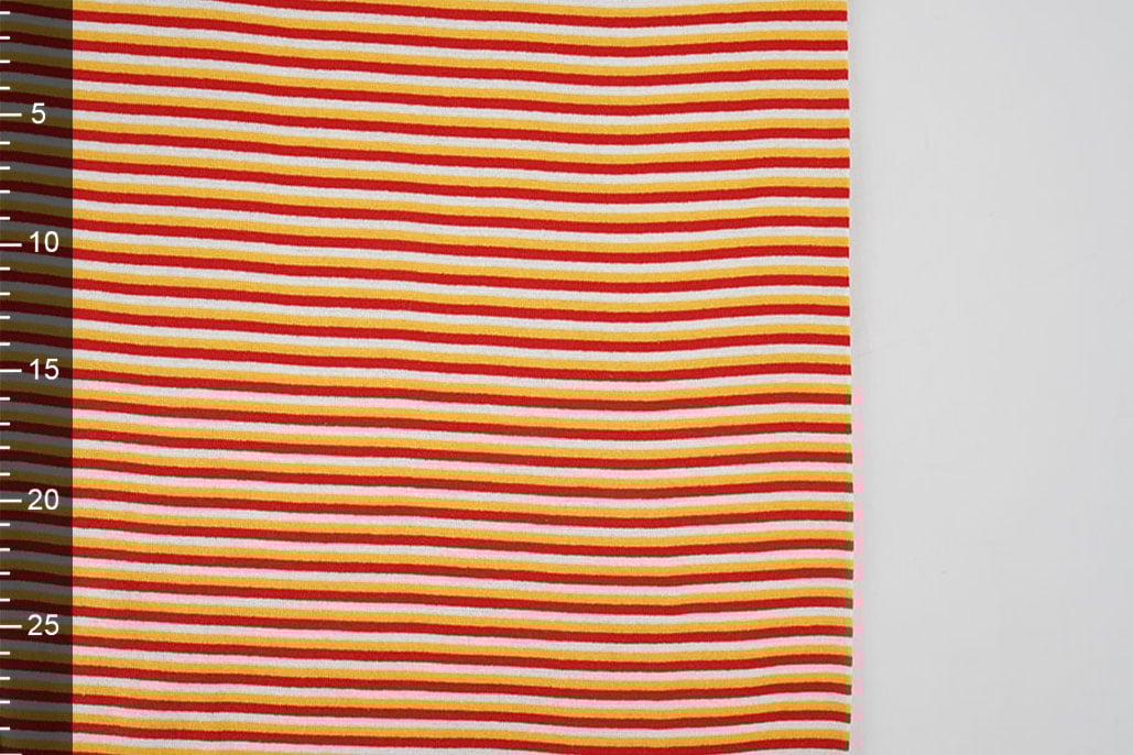 Tunnel Boordstof Rood Wit Geel (Oeteldonk)