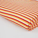 Cuff Fabric Red White Yellow