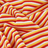Cuff Fabric Red White Yellow