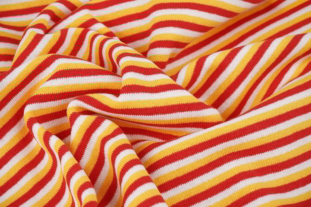 Tunnel Boordstof Rood Wit Geel (Oeteldonk)