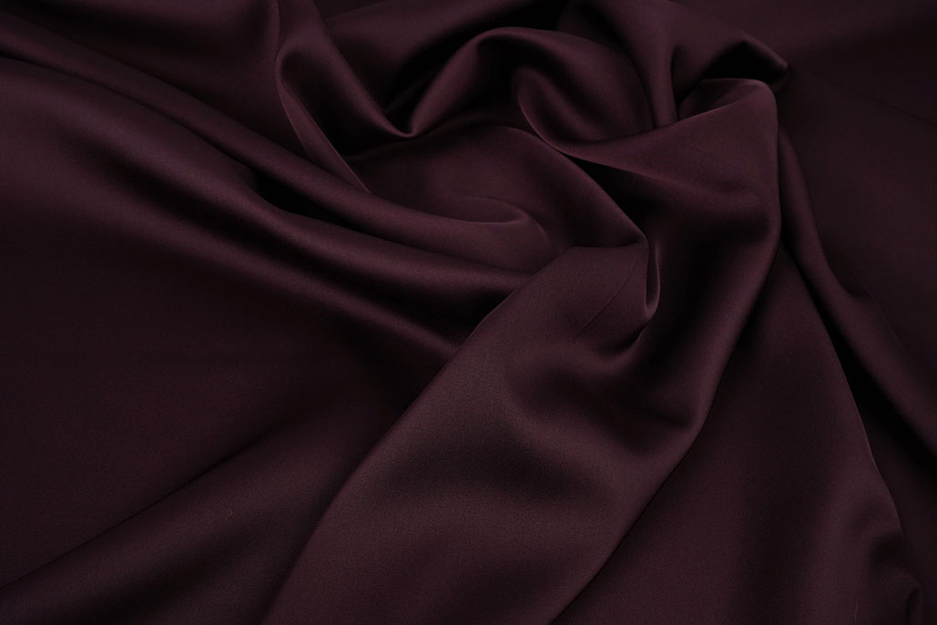 Silky Satin Aubergine