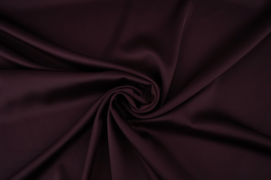 Silky Satin Aubergine