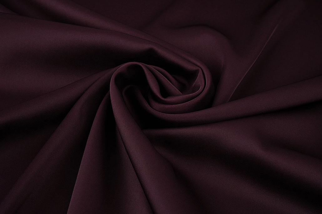 Silky Satin Aubergine