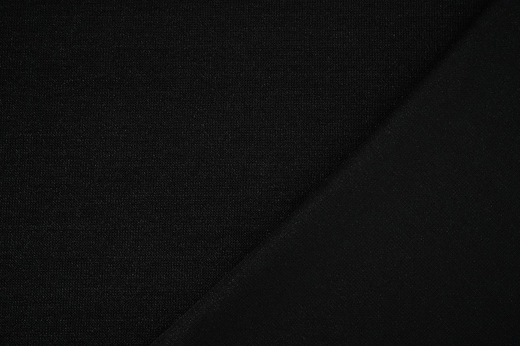Knitted Fabric Lurex Black