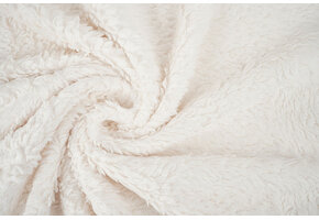 Katoen Teddy Stof Naturel