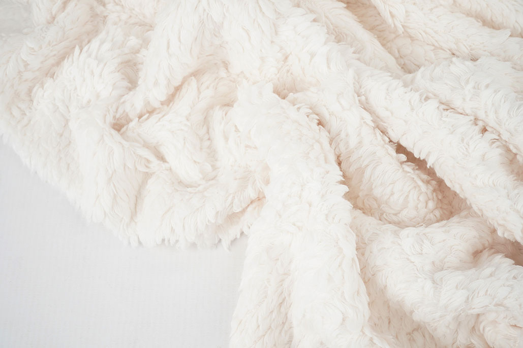 Cotton Curly Teddy Natural