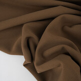 Jersey Crepe Dubbelzijdig Grijs / Bruin