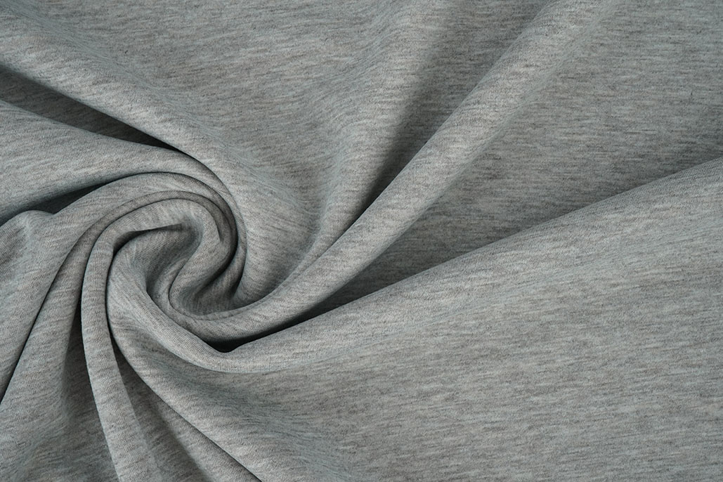 Jersey Crepe  Double-sided Grey / Brown