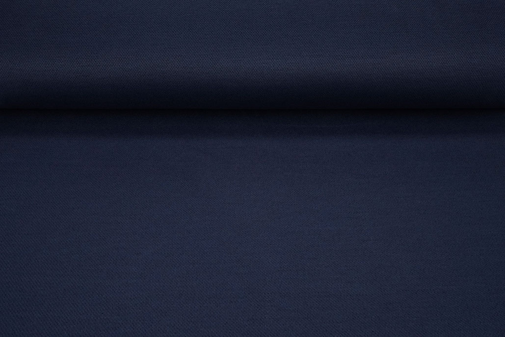 Winter Jersey Pique Dark Blue