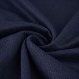 Winter Jersey Pique Donker Blauw