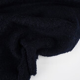 Wolle Bouclé Marineblau