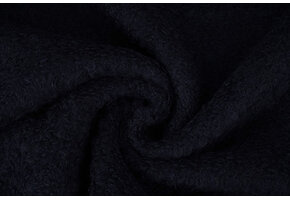 Wool Bouclé  Navy Blue