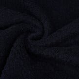 Wollen Bouclé Marine Blauw