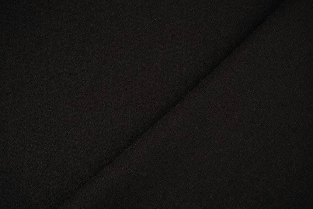 Wool Coat Fabric Dark Brown