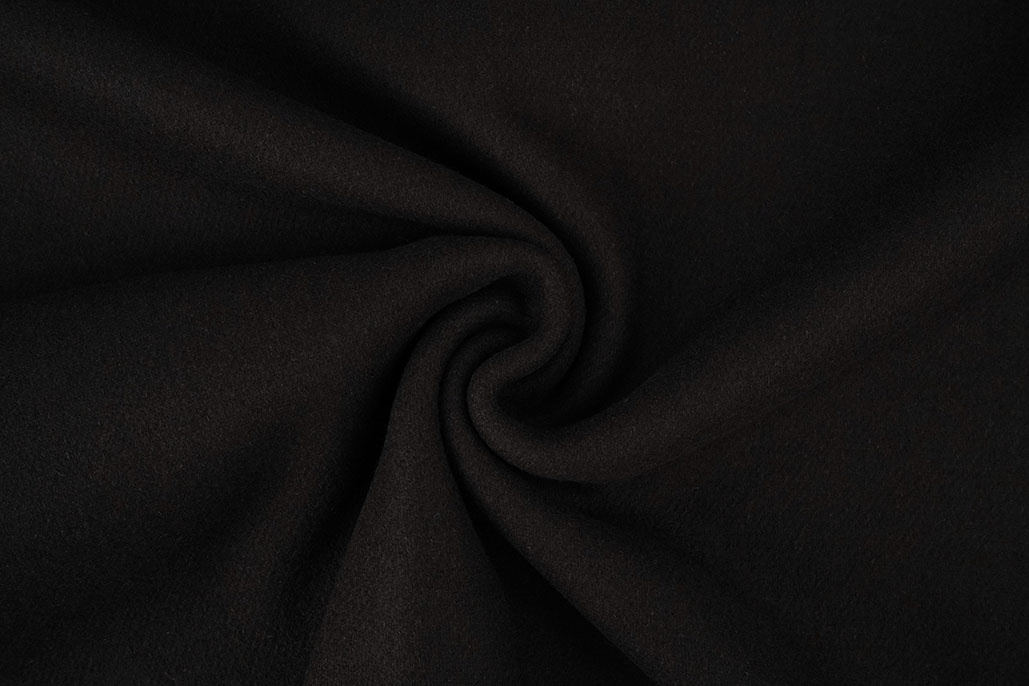 Wool Coat Fabric Dark Brown