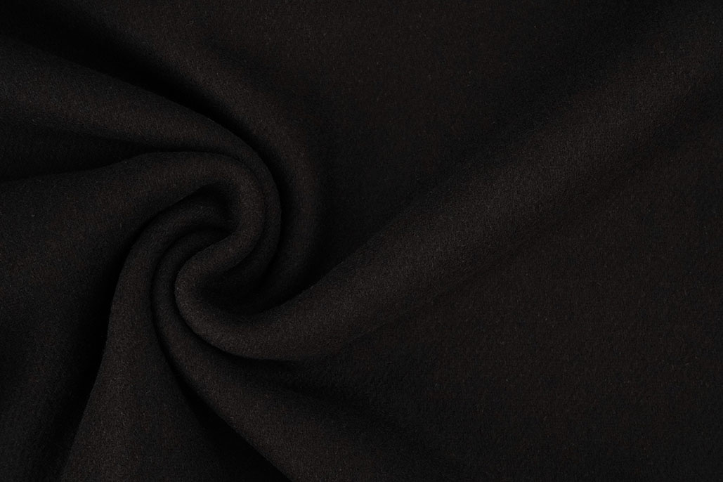 Wool Coat Fabric Dark Brown