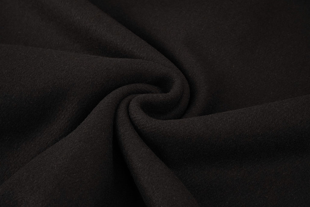 Wool Coat Fabric Dark Brown