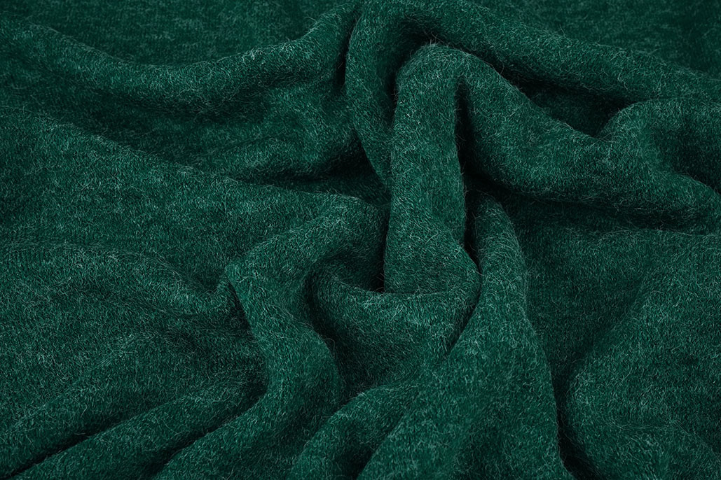 Wollen Jersey Zeegroen