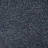 Wool Fabric Mélange Navy - White