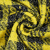 Bouclé Checkered Liora Yellow