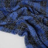 Bouclé Checkered Liora Blue