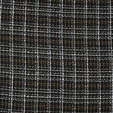 Bouclé Checkered Selene Black - Brown