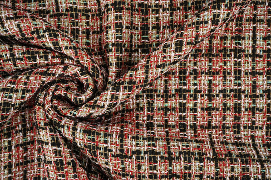 Bouclé Kariert Mirelle Multi