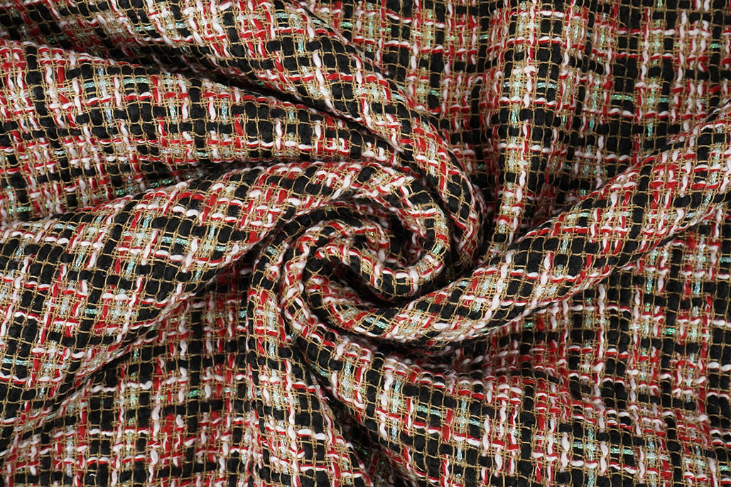 Bouclé Kariert Mirelle Multi