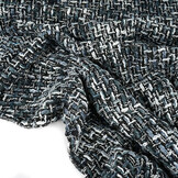 Bouclé Talia Black - Grey