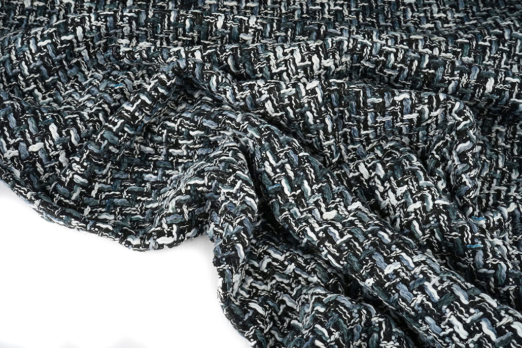 Bouclé Talia Black - Grey