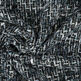 Bouclé Talia Zwart - Grijs