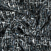 Bouclé Talia Schwarz - Grau