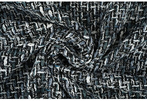 Bouclé Talia Black - Grey