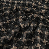 Bouclé Checkered Roselle