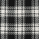 Bouclé Checkered Amara Black - White