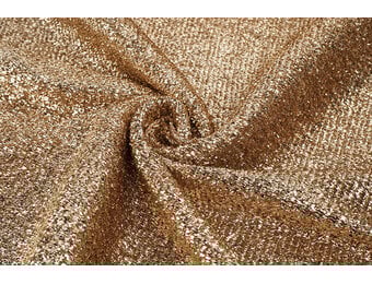 Knitted Glitter Metallic Roségoud