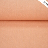 Wollen stof Peach Lurex