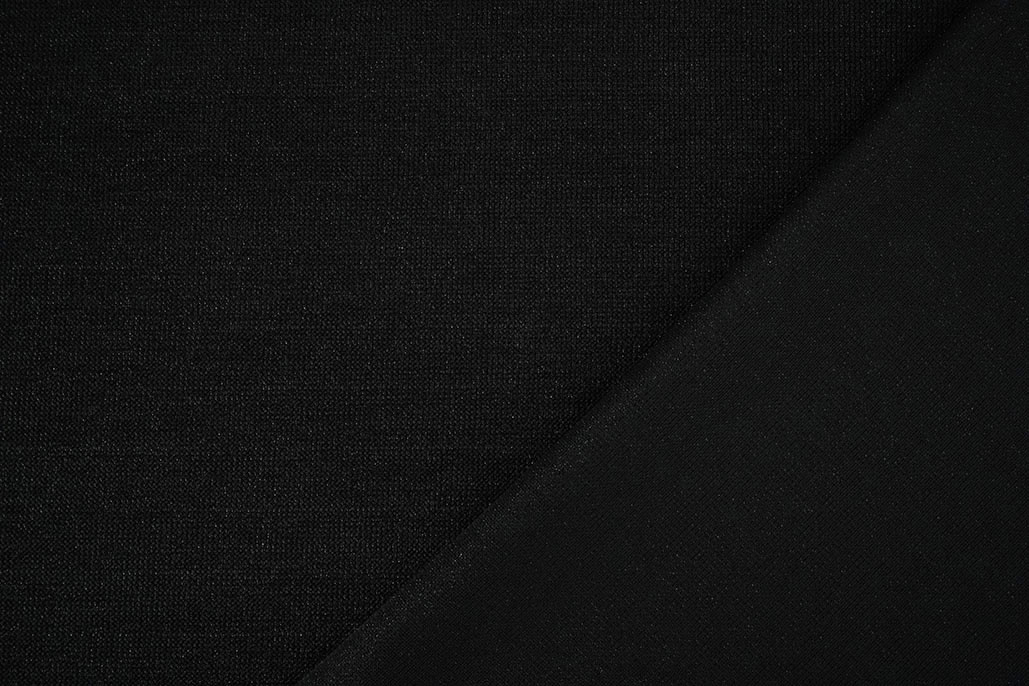Knitted Fabric Lurex Black