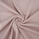 Pointoille Ajour Jersey Streifen Altrosa