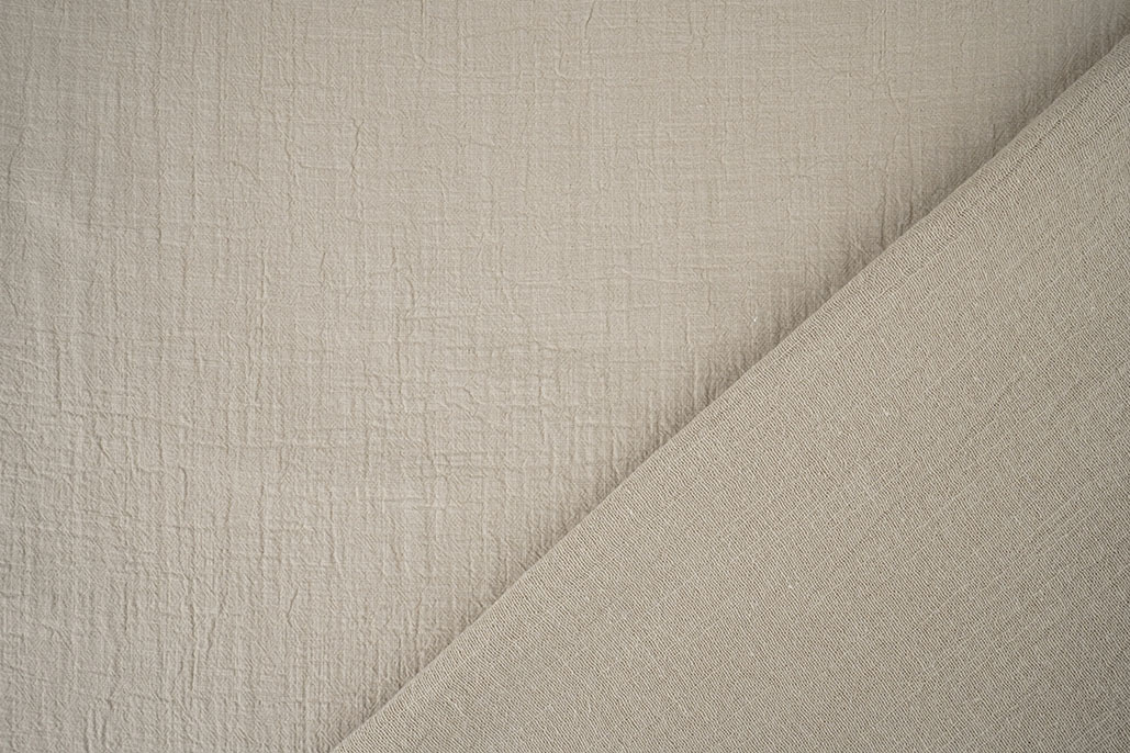 Double Gauze Slub - Beige