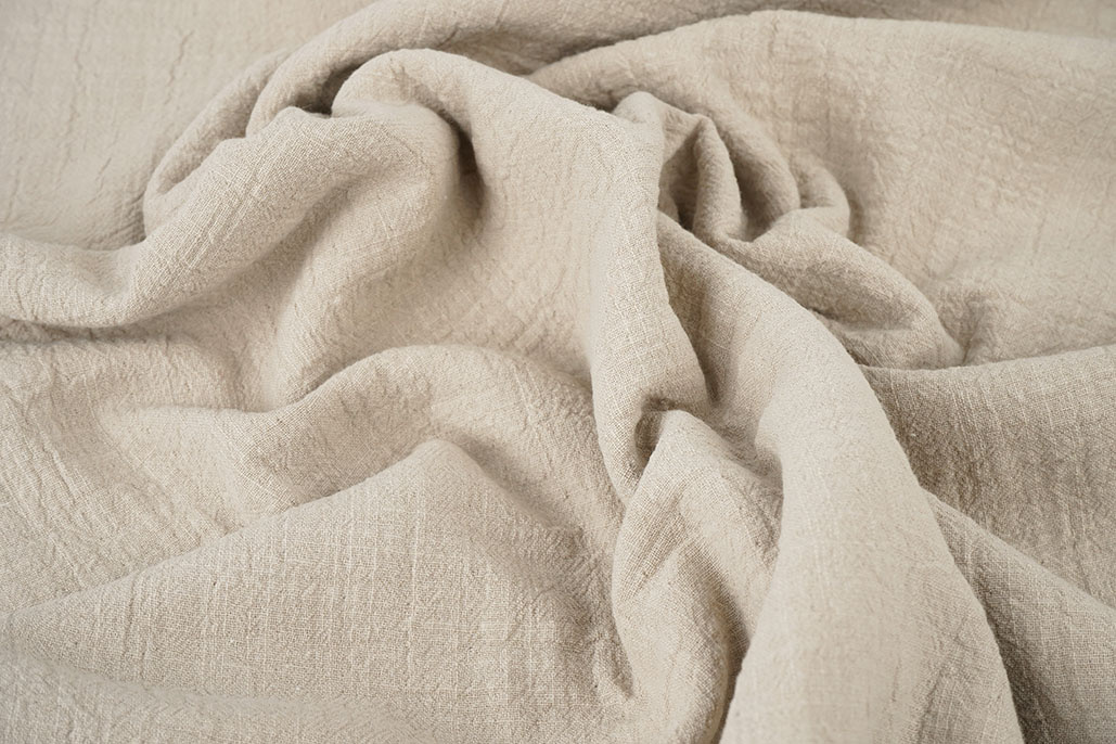 Double Gauze Slub – Hydrofiel – Beige