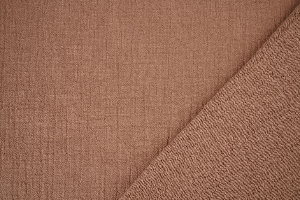 Double Gauze Slub - Brique