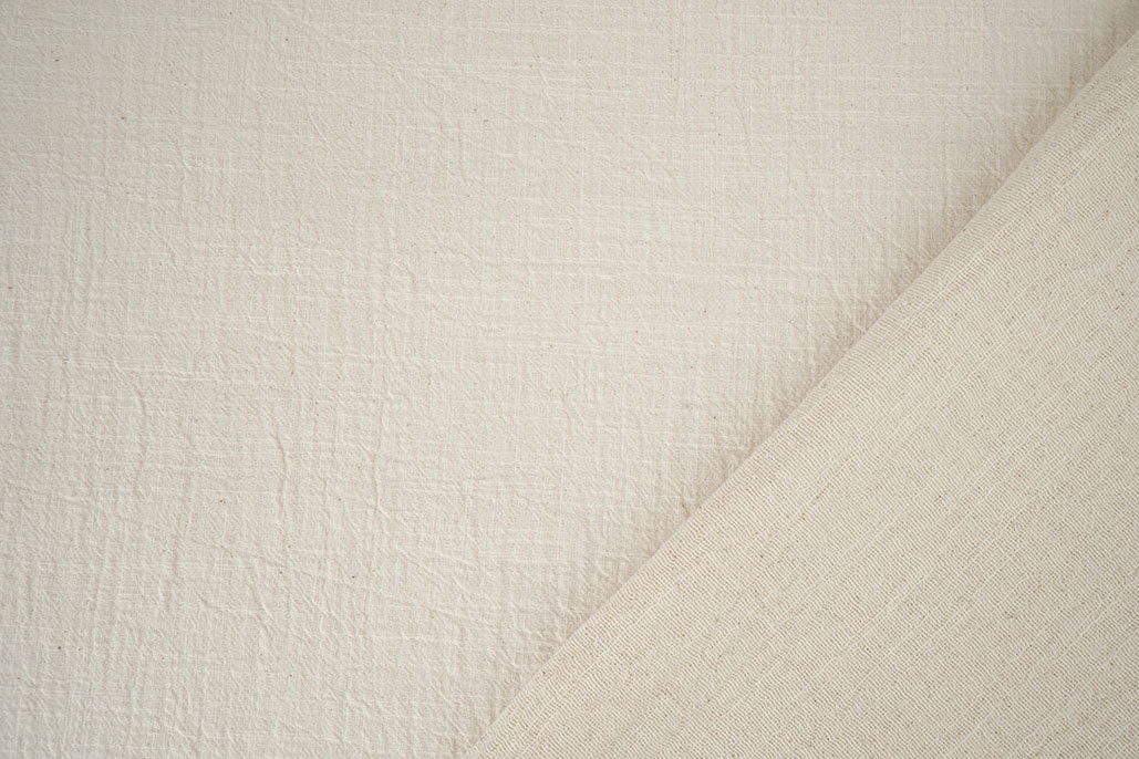 Double Gauze Slub – Hydrofiel – Naturel