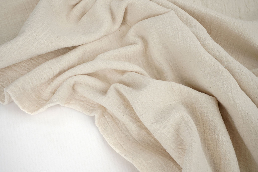 Double Gauze Slub - Natural