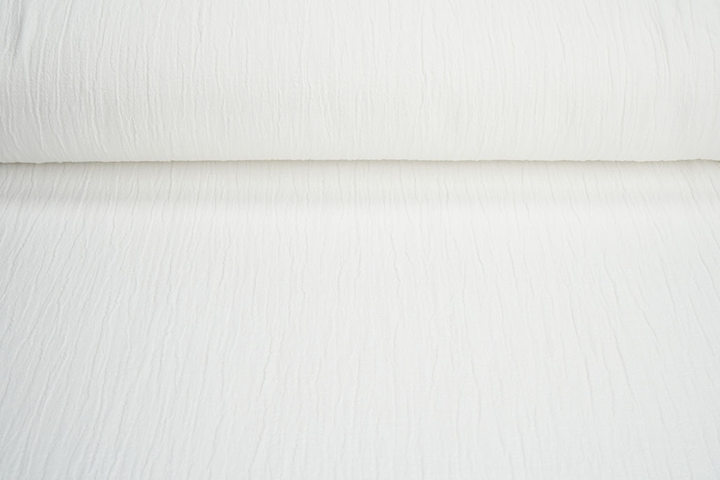 Double Gauze Slub – Baumwoll Musselin – Creme