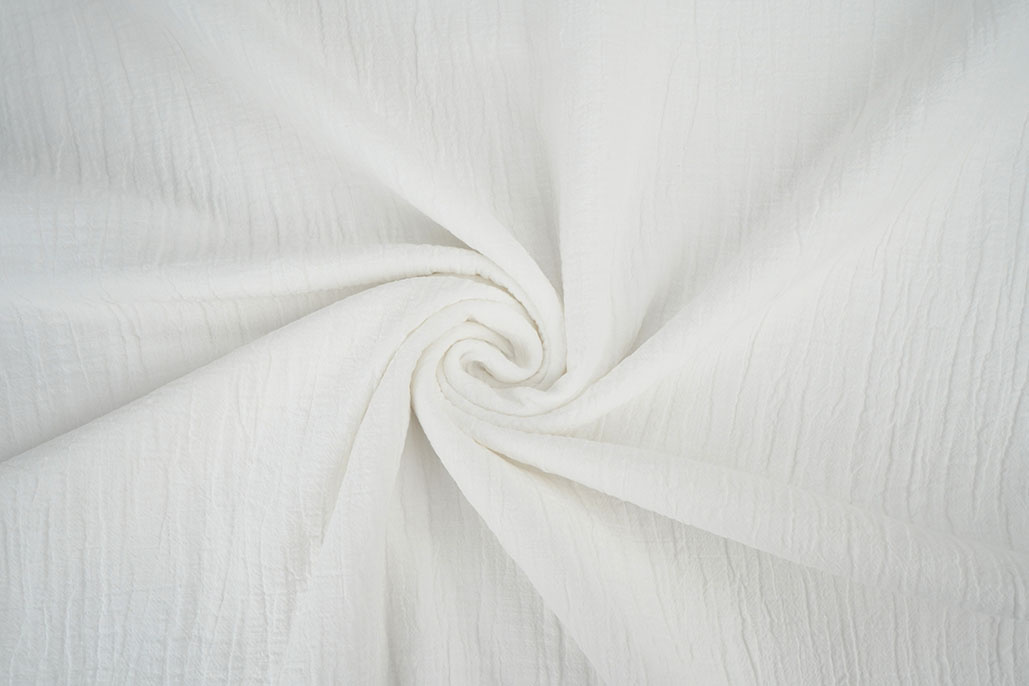 Double Gauze Slub – Baumwoll Musselin – Creme